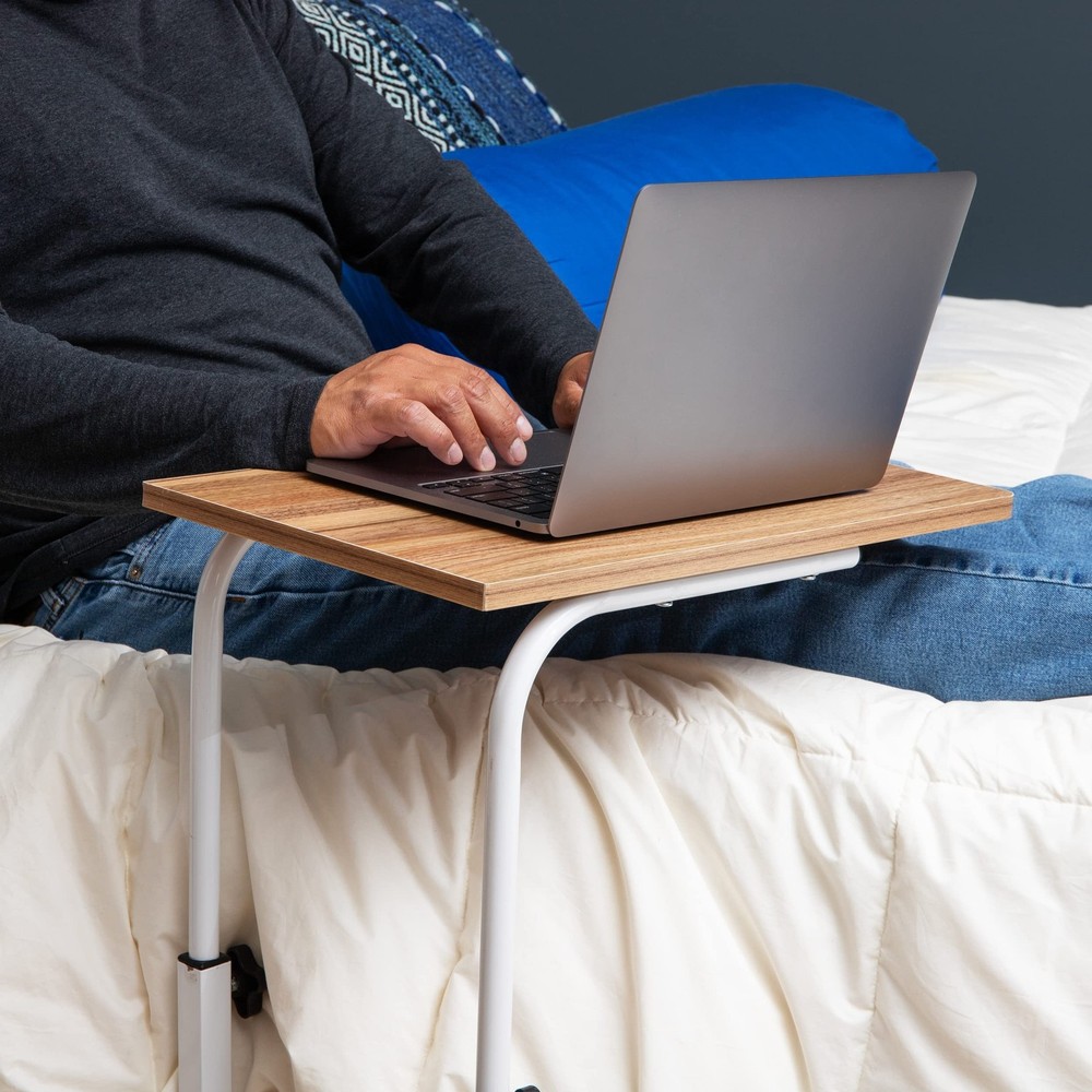 Mind Reader Standing Desk, Laptop Stand, Height Adjustable, Computer Table, W...