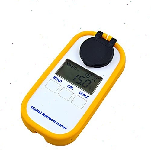 Digital Honey Sugar Content Meter Refractometer with Resolution Temperature 0.1℃