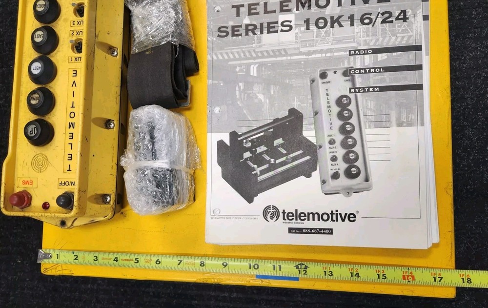 Telemotive Series 10K 16/24 Wireless Crane Transmitters Controller System