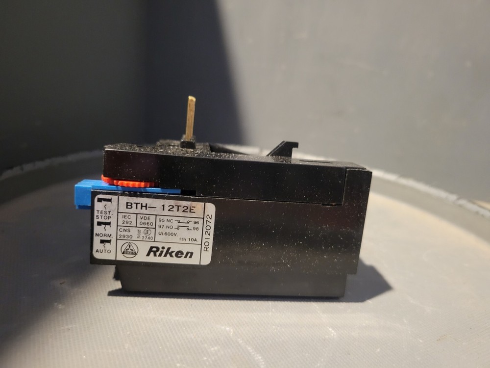Riken Overload Relay, BTH-12T2E