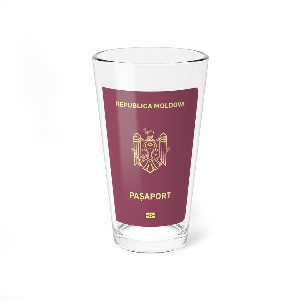 Moldova Passport - Pint Glass 16oz