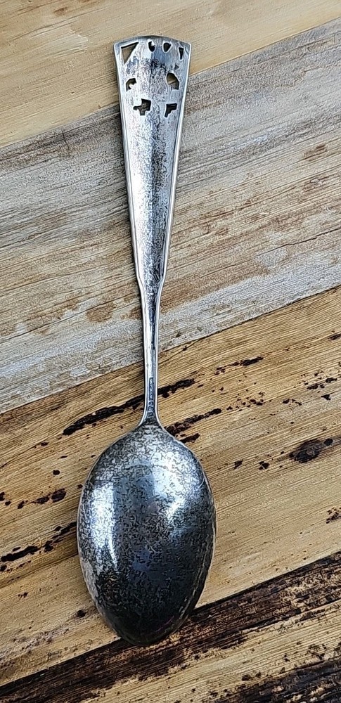 Unique New Mexico Sterling Silver Spoon Cacti Double Eagle 17g
