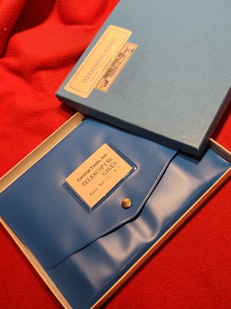 CENTRAL TOOLS No.6554 - 6 pc telescoping gage set - NEW