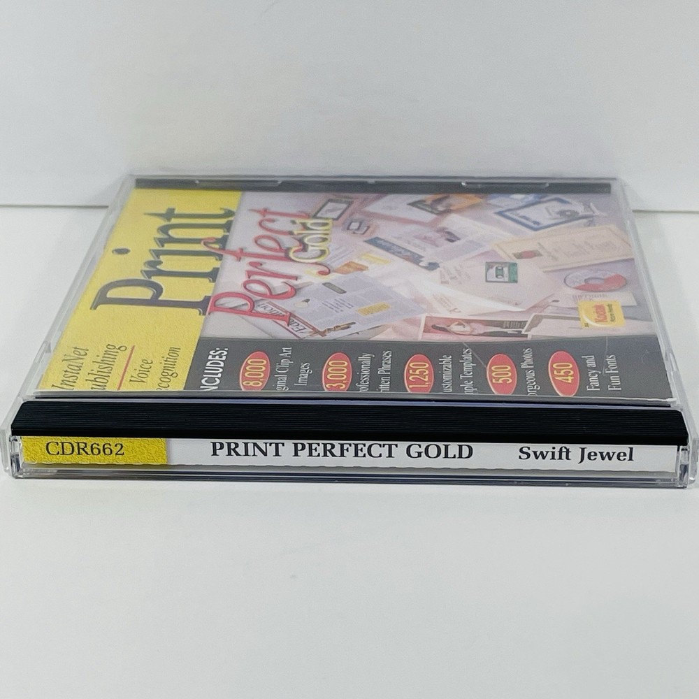 Print Perfect Gold 1999 Desktop Publishing Software for Windows PC