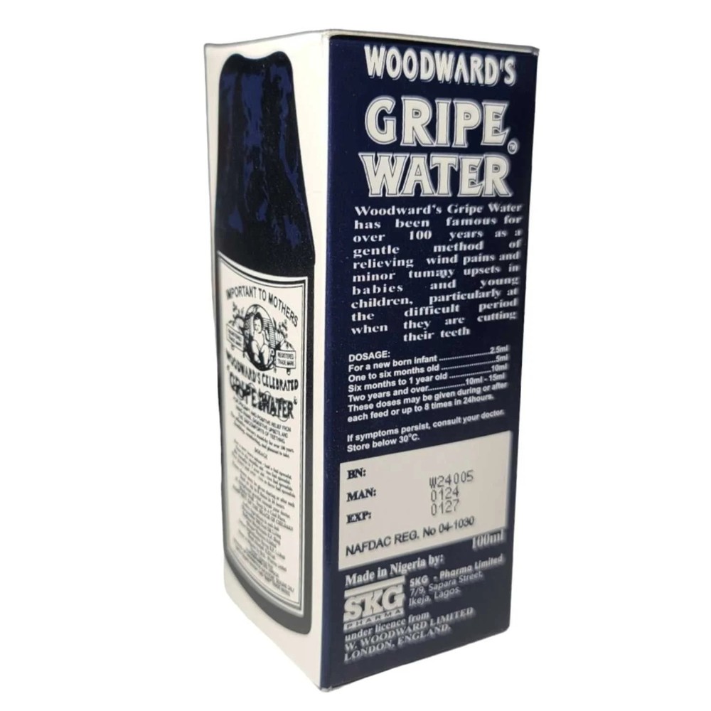 WOODWARD’S GRIPE WATER 100ml.