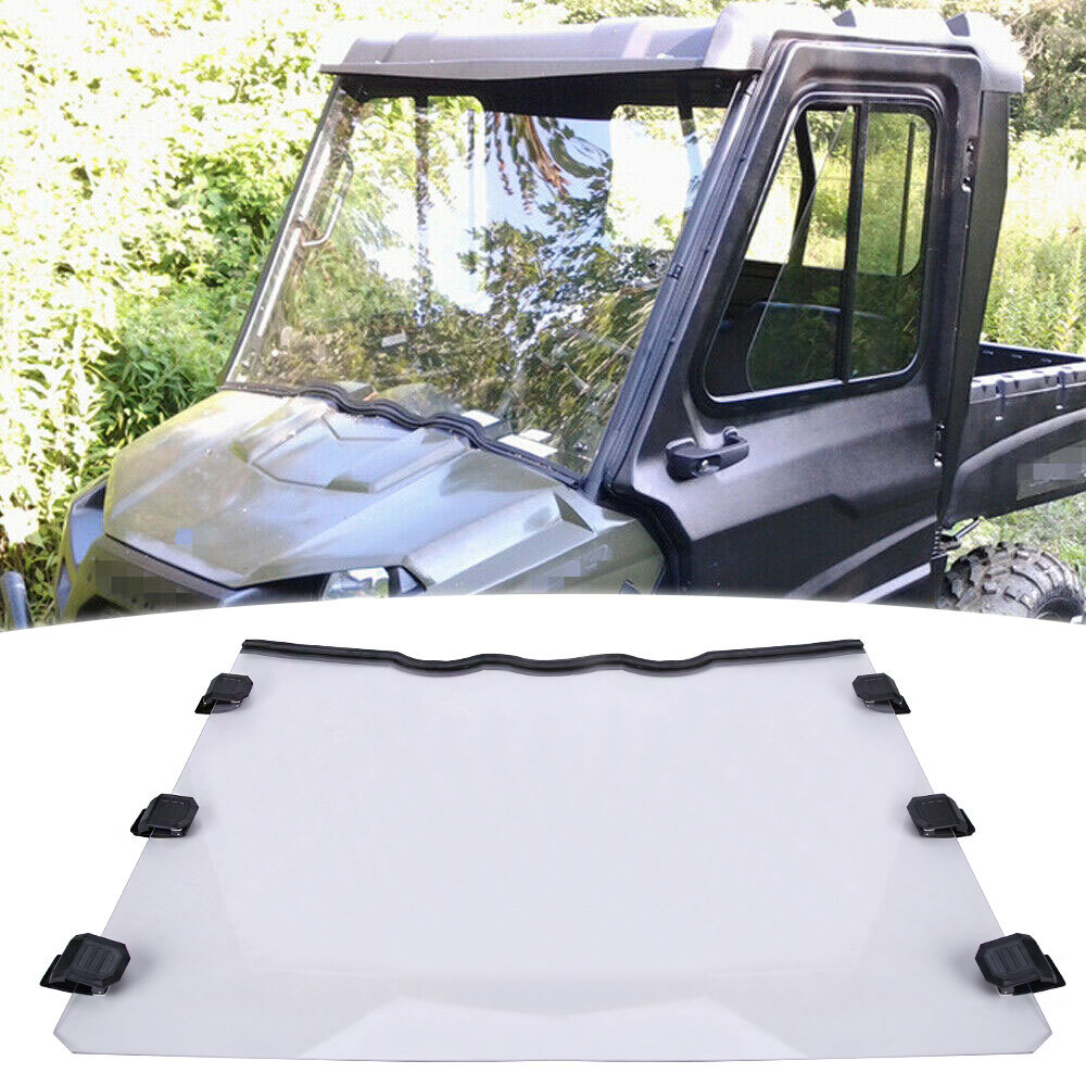 For Polaris Ranger XP 500 Midsize 2010 2011 2012 2013 Full Windshield Windscreen
