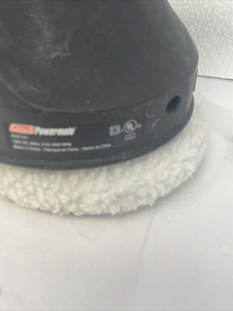 Coleman powermate polisher With Both Mops Single Speed Very Good Condition