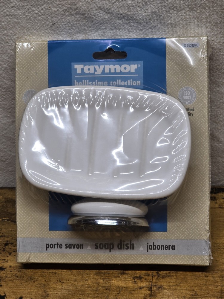 Vintage Taymor Bellissima Collection Bath Soap Dish NOS