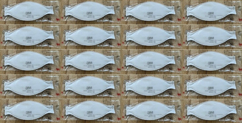 3M 9205+ N95 NIOSH Approved Particulate Respirator Disposable Face Mask