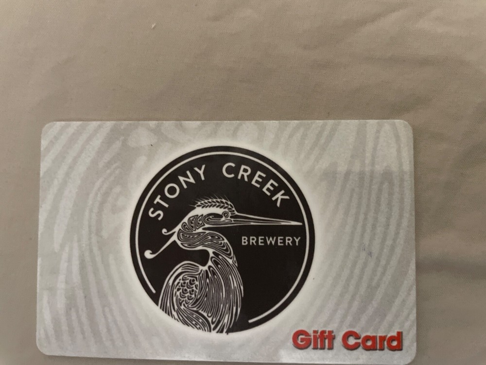 $25 Stony Creek Brewery Gift Card