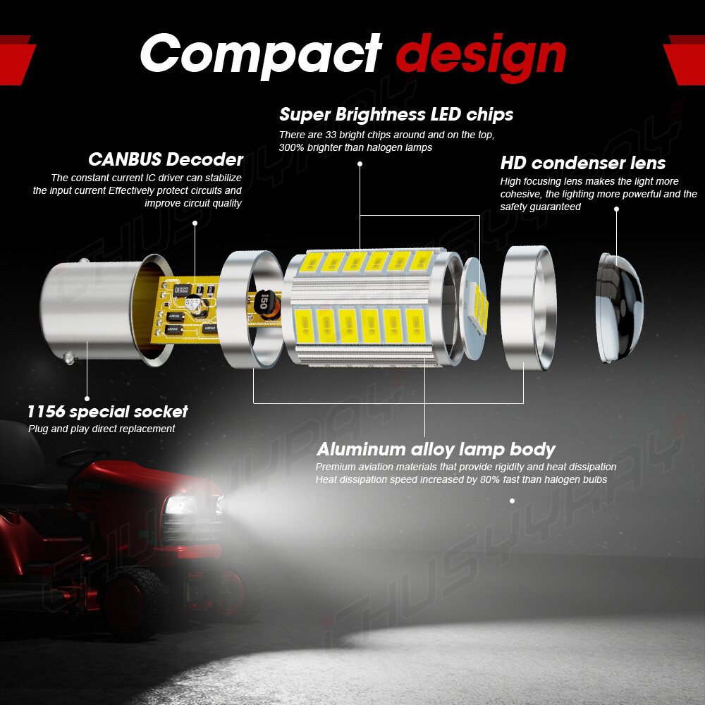 LED Bulb for Honda VT1100C3 Shadow Aero 1999, 2000, 2001, 2002 TAIL STOP LIGHT