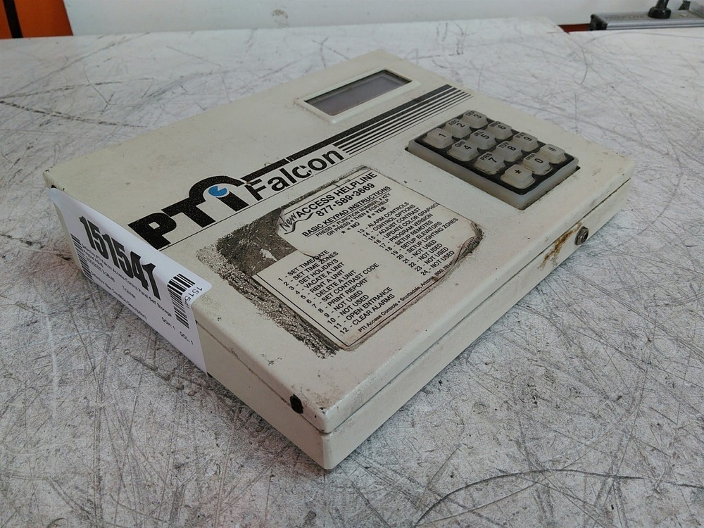 Defective PTI Falcon Access Control Panel Self Storage Keypad AS-IS