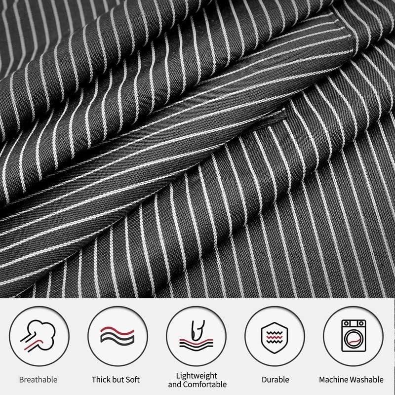 2 Pack Kitchen Cooking Aprons, Adjustable Bib Soft Chef Apron with 2 Pockets ...