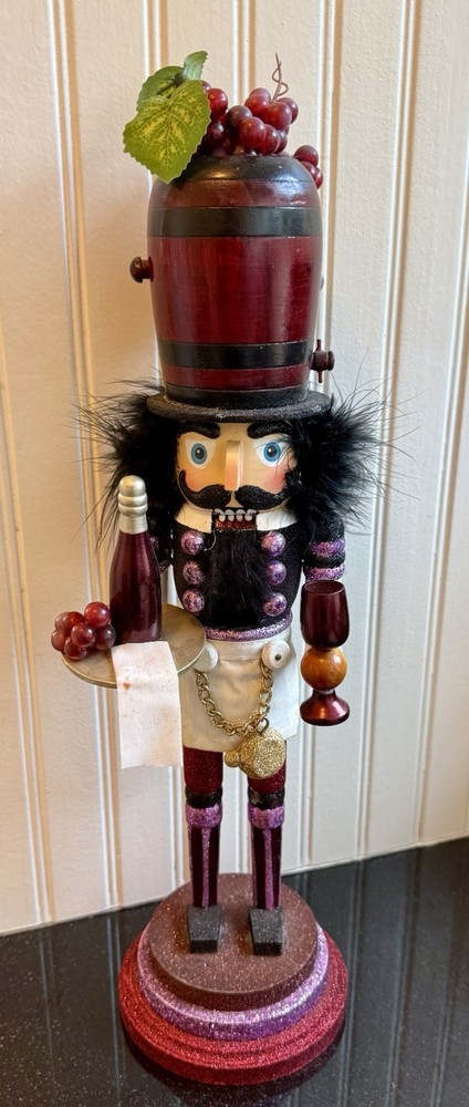 Kurt Adler 19" Hollywood Wine Nutcracker - Beautiful!!