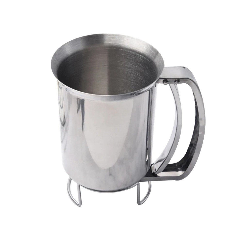 Precise Portion Control Batter Dispenser Stainless Steel Mess-Free Pancake Tool