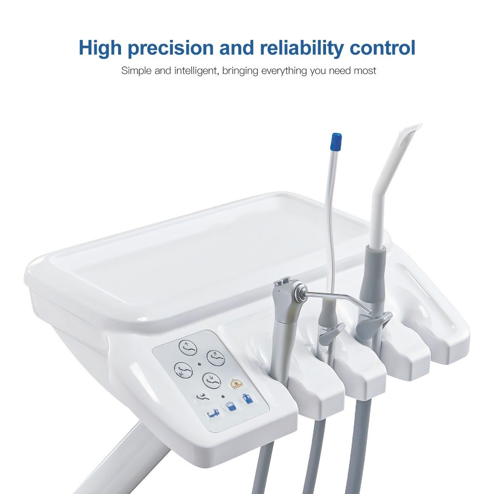Dental Unit Chair Computer Controlled DC Motor PU Leather Treatment Unit