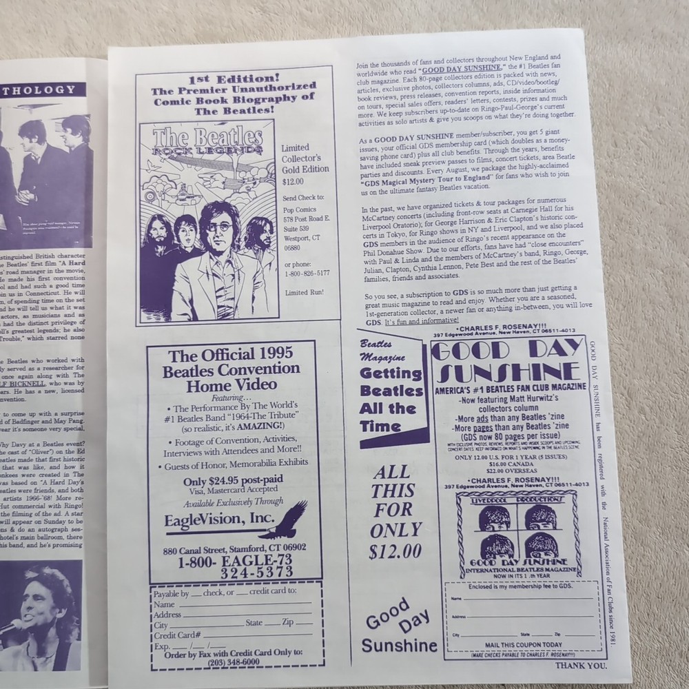 1995 Beatles Expo Flyer