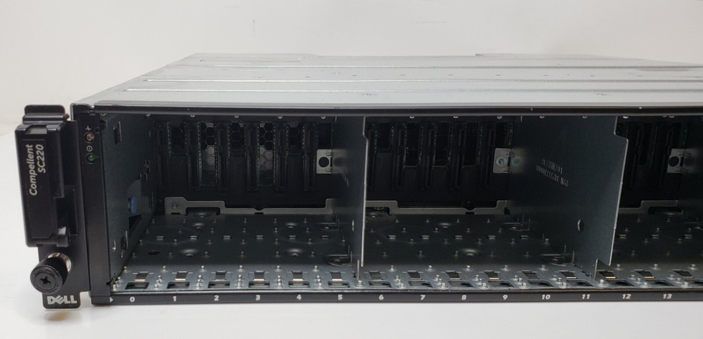 Dell Compellent SC220 - 2.5in [24] Drive Bay SAS Storage Array No HDDs