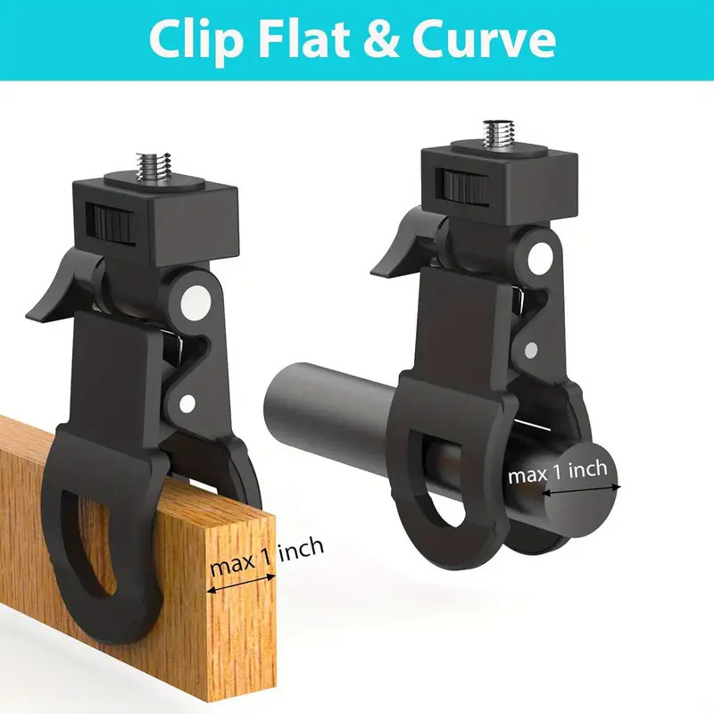 Selfie Light Clip Adapter Clip Ring Replacement for iPhone Laptop Tripod