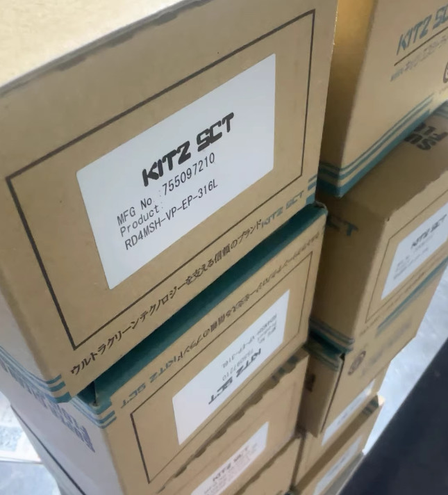 1pcs RD4MSH-VP-EP-316L Manual high pressure diaphragm valve