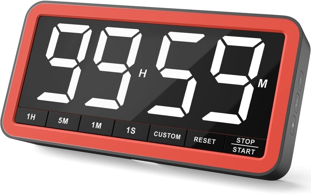 Extra-Large Display Digital Kitchen Timer