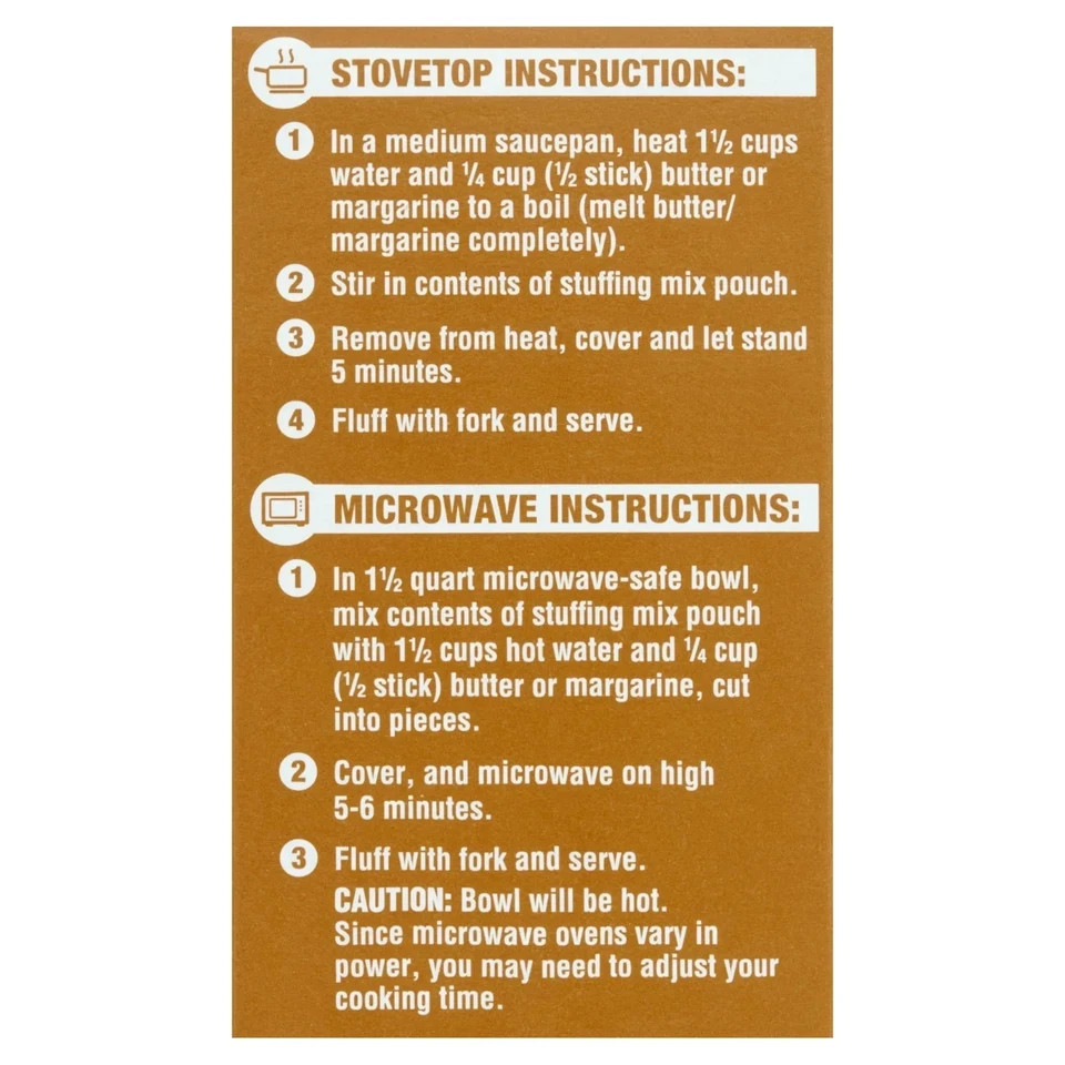 (8 pack) Great Value Chicken-Flavored Stuffing Mix, 6 oz