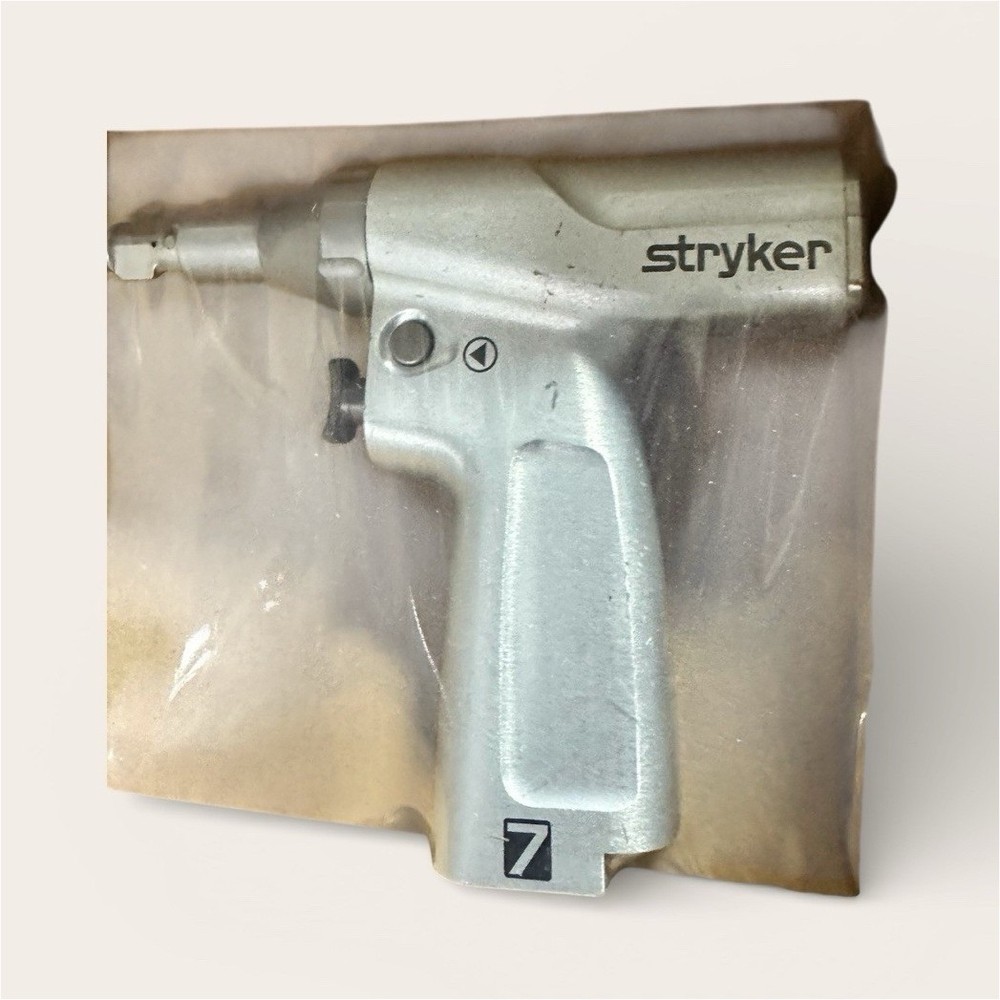 Stryker System 7 Surgical Handpiece Silver Model #7