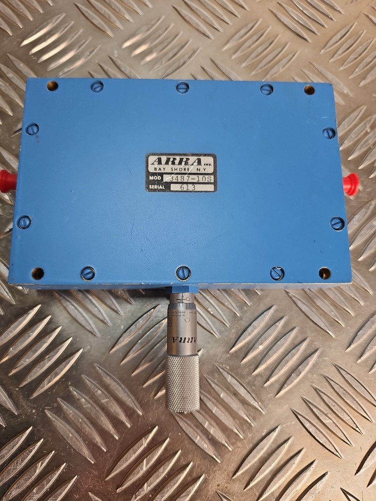 ARRA 3487-10S RF Variable Attenuator – N-Type, USA