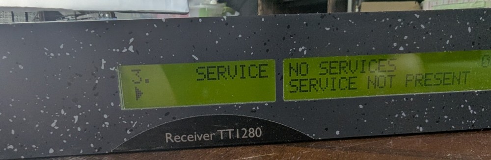 Tandberg TT1280 Broadcast IRD Receiver Decoder – Powers On – FREE SHIPPING