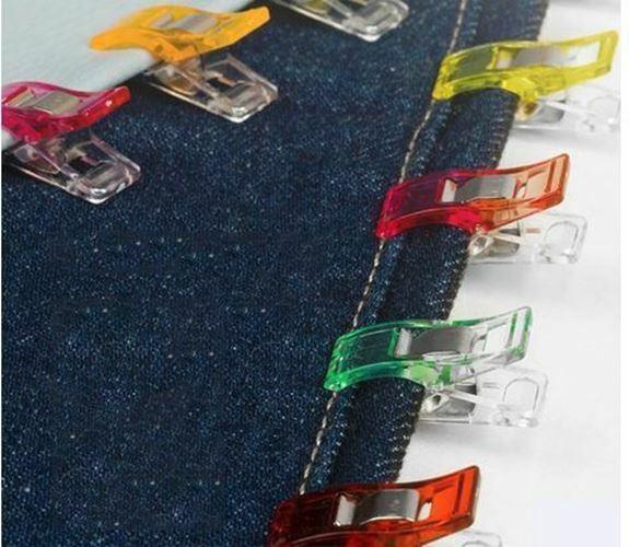 25PCS Multipurpose Sewing Clips Assorted Colors