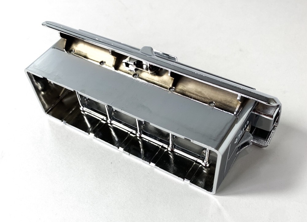 Plastic Chrome Dash A/C Heater Vent For 2008-2017 Freightliner Cascadia