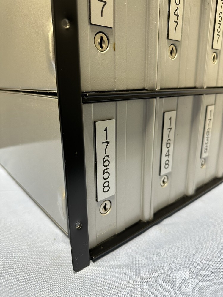 Salsbury 2230 Aluminum Mailbox 30 Doors Standard System Rear Loading Private Acc