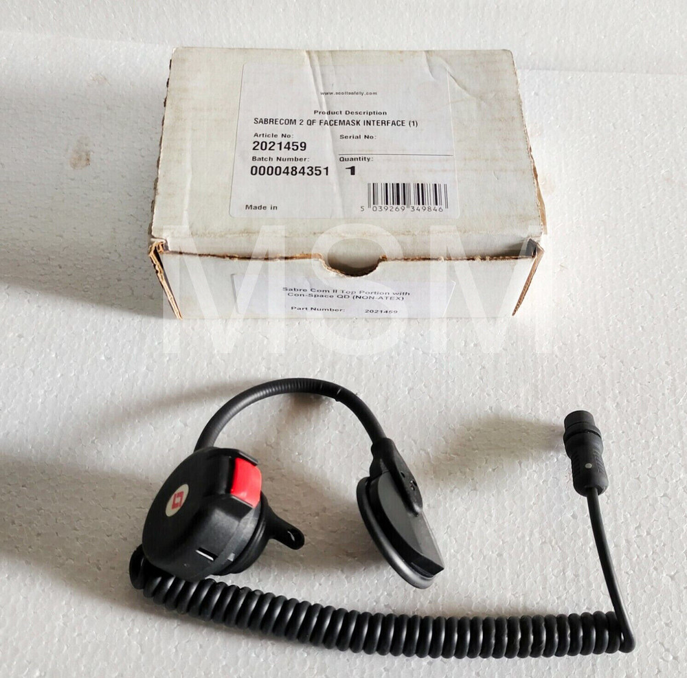 SABRECOM2 Communication Unit (FACEMASK INTERFACE) For Scott SCBA