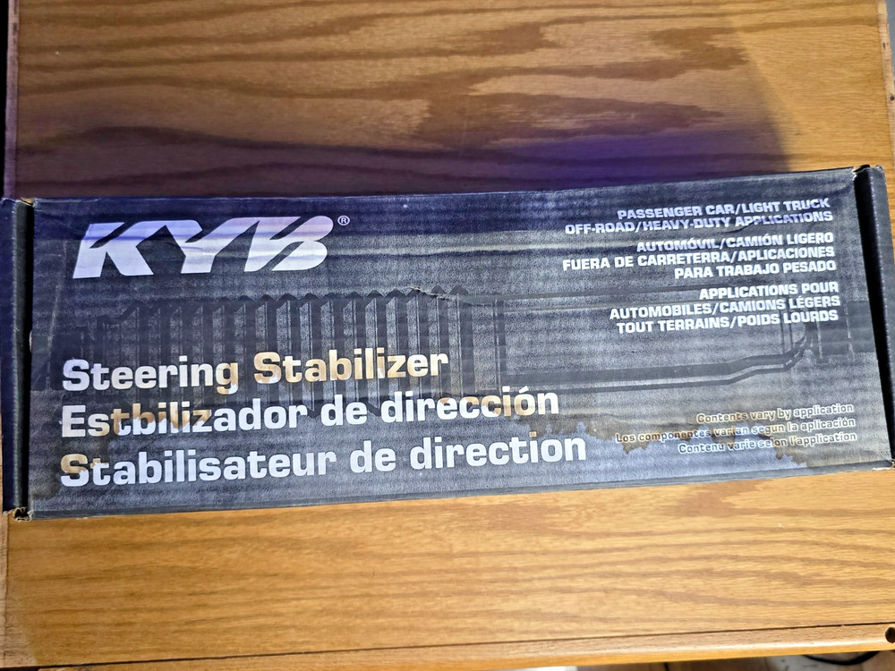 KYB steering stabilizer