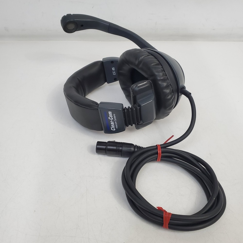 Clear-Com CC-95 Intercom Systems Single-Muff Headset Communication Headphones