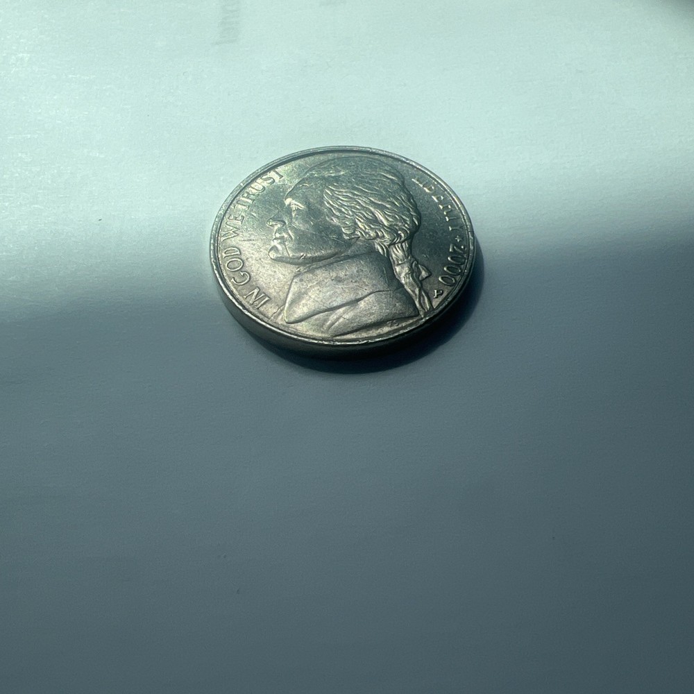 2 Sided Double Headed Nickel Front &Back both Heads 2 Different Years 2000/1982