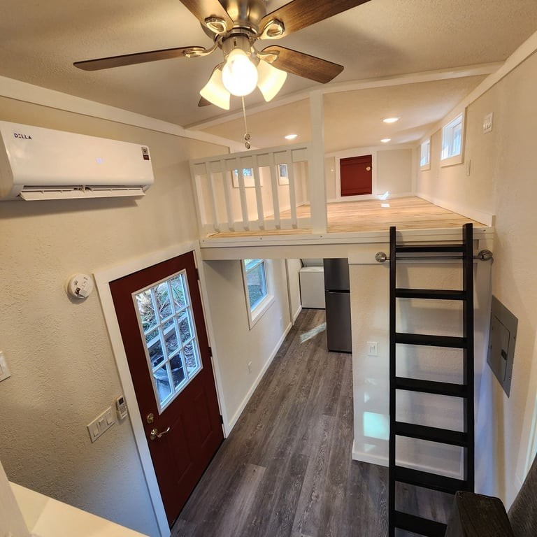 2BR Tiny House on Wheels w/ Balcony SHARE THIS! See last page.