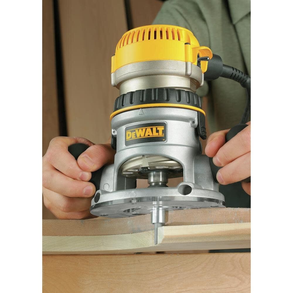 DEWALT 1-3/4 HP (Maximum Motor HP) Fixed Base Router