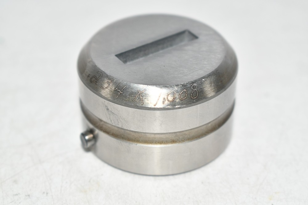 .234 x 1.008 RT Rectangle Punch Press Die Tooling