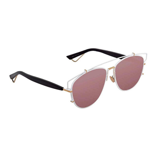 Authentic Dior Brow Bar Sunglasses Technologic XG9AP White w/Black 57mm