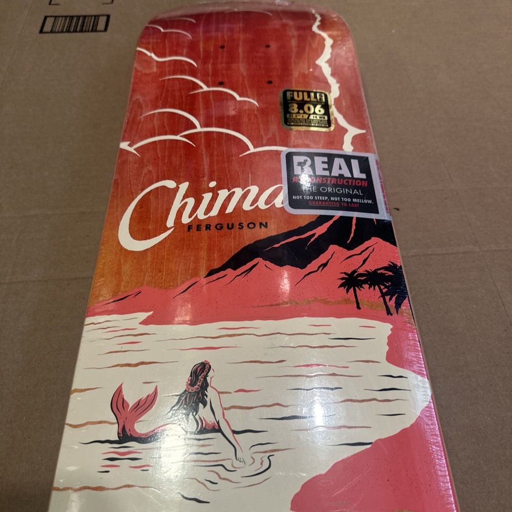 Sealed!! Real Skateboards Chima Ferguson Deck