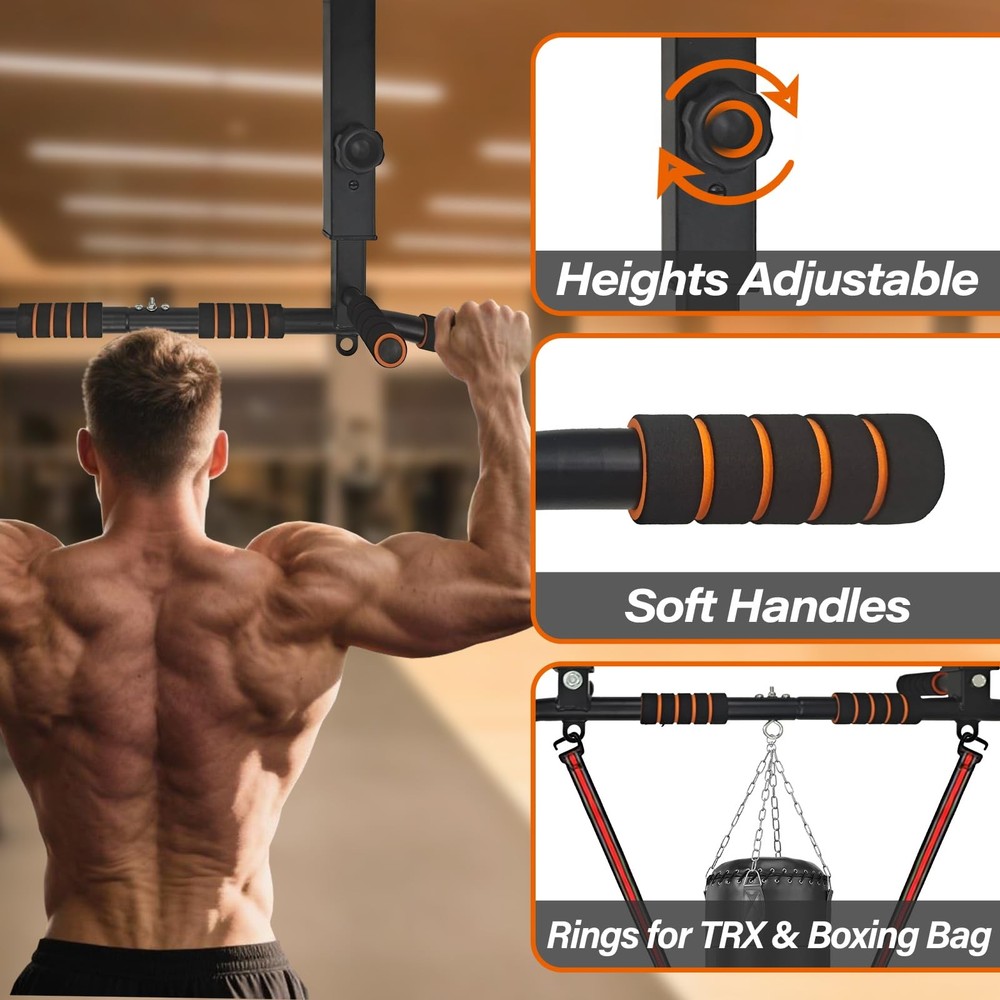 Joist Mounted Pull Up Bar,Wall Mount Pull Up Bar,Ceiling Mounted Chin Up Bar ...