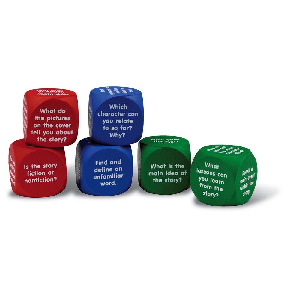 Reading Comprehension Cubes by Learning Resources