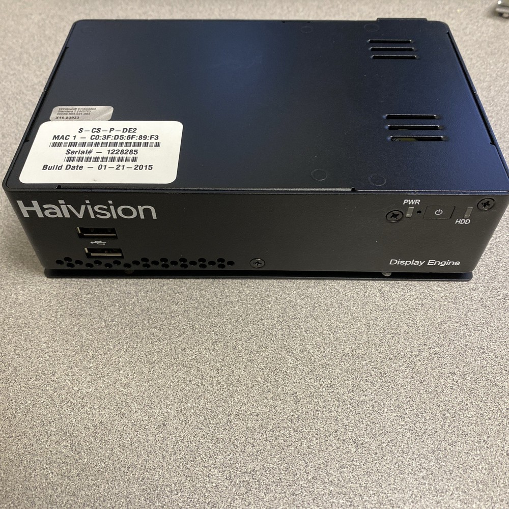 HaiVision Display Engine DVR CG0066M