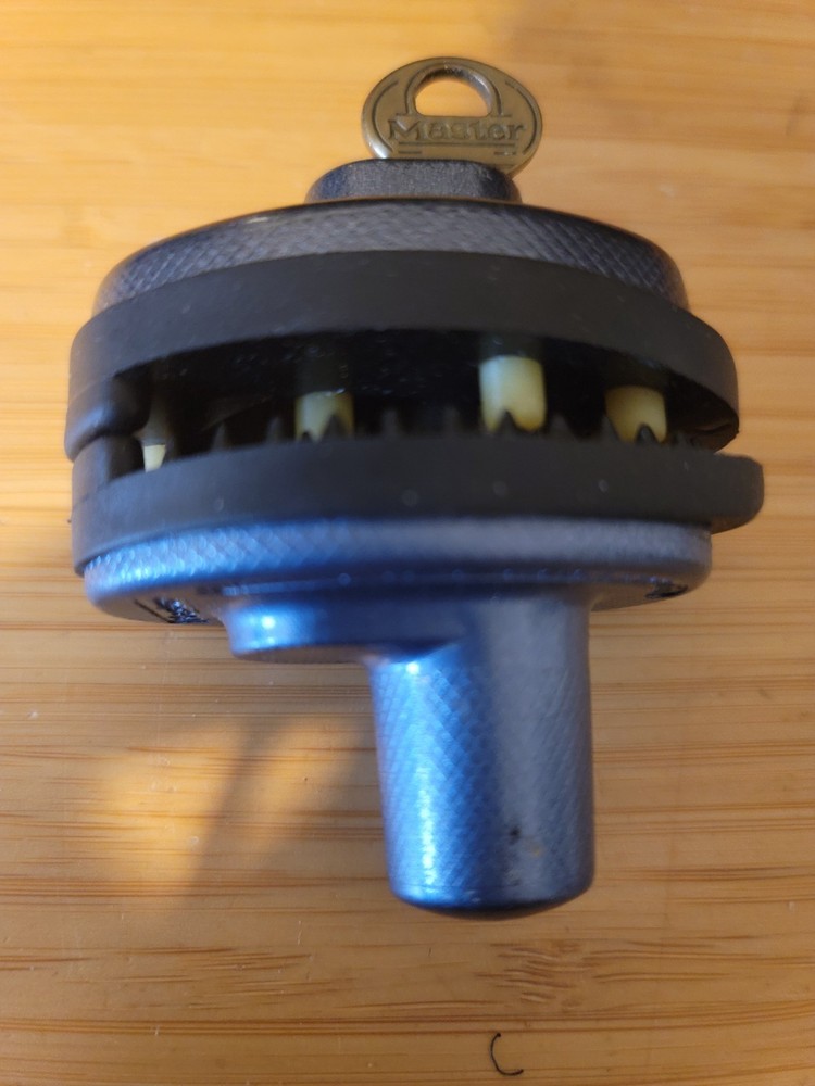 Grey, Keyed Firearm Trigger Lock, Pre-Owned