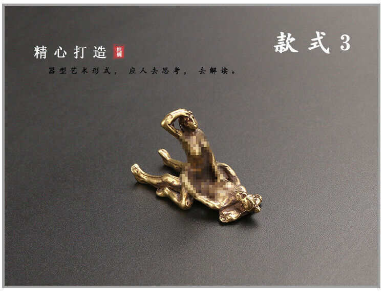 5pcs/set ornaments bronze small bronze figures personalized creative artwork
