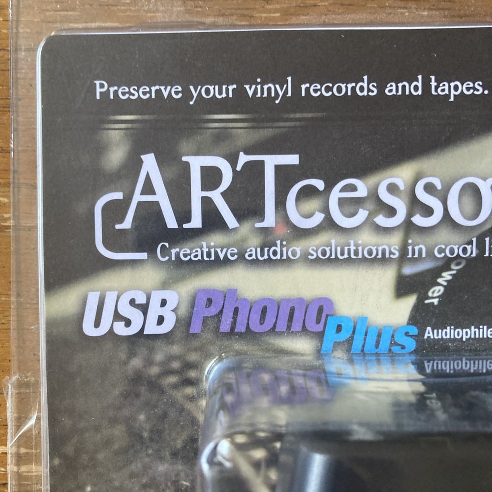 (C) ARTcessories USB Phono Vinyl Records Transfer Computer Interface