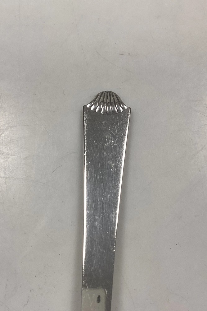 Hans Hansen Arvesolv No. 4 silver serving spoon