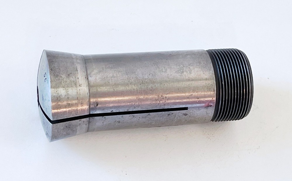 HARDINGE 11/32" Round Collet 5C W/ External & Internal Thread .34375" USA
