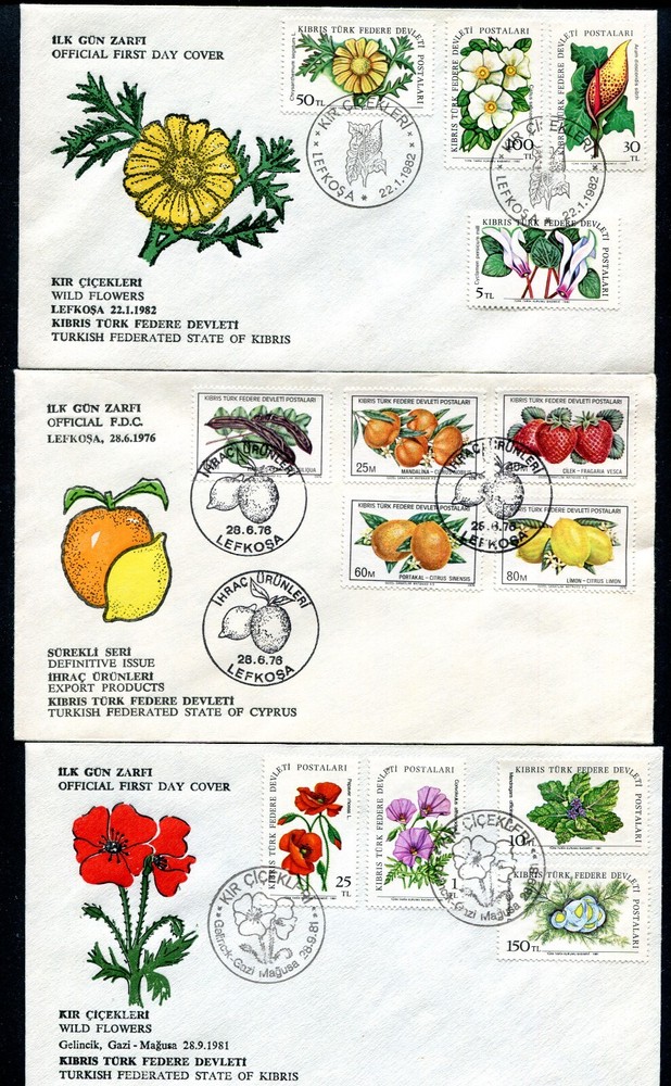 CYPRUS: (16859) TURKISH POSTMARK/CANCEL/COVERS